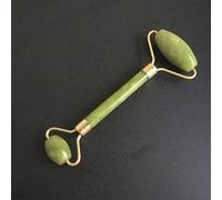 Natural Rose Quartz Roller minceur Visage Massager Outil de levage Facial Massage Facial Pierre Strass Strass Rouleau Jade avec boîte-Normal (sans boîte)