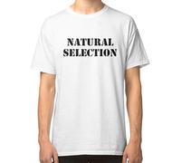 Natural Selection Columbine T-Shirt Mens White Tees Unisex Shirt L
