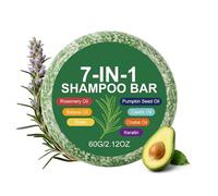 Natural Shampoo Bar - Oil Control Nourishing Hair Cleanser | Solid Shampoo Bar Gentle Scalp Care Moisturizing Formula for Women Men, Daily Routine, Travel, Home Spa or Salon Use