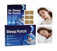 Natural Sleep Aid Patches 60 Pack - Night Time Support For Men & Women, Promotes Relaxation & Stress Relief | Easy Overnight Use For Travel, Office Workers & Bedtime Routine