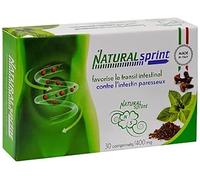 Natural Sprint - Laxatif puissant constipation pour adultes, 100 % naturel, soulage rapidement la constipation et favorise le transit intestinal - 30 comprimés, 400mg