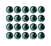 Natural Stone Beads | 20 Pieces Moss Agate Beads | 10mm Gemstone Beadss | Jewelry Making Supplies | Green Beadss 10mm Chalced0ny | Crystal Beeads For Young People, Elderly, Men, Women