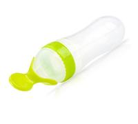 Natural Touch - NT67648 - Biberon Silicone + Cuillère Semi-Rigide pour Repas - 6 mois