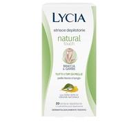 Natural Touch Strisce Depilatorie Tutti i Tipi di Pelle Braccia & Gambe 20 Strisce