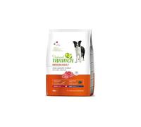 Natural Trainer Adult Medium Boeuf Chien 3Kg, Aliment complet pour chiens adultes de taille moyenne, goût boeuf, lot de 3 kg.