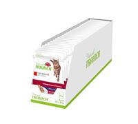 Natural Trainer Aliments Humides pour Chats Adultes avec Bœuf - Pack 28 x 85 g