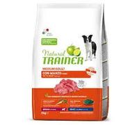 Natural Trainer Chien Adulte Moyen Avec Bœuf 3 Kg