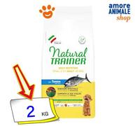 Natural Trainer Chien Adulte Petit Et Jouet Thon Aliment Sec Pour Chiens 2 Kg