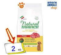 Natural Trainer Chien Adulte Petit & Toy Bœuf Croquettes Chiens 800 Gr/2 Kg