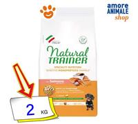Natural Trainer Chien Sensible Sans Gluten Mûr Petit Et Jouet Saumon Chiens 2 Kg