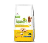Natural Trainer Dog Small Adult Poulet 7 kg, aliment sec complet pour chiens adultes de petite taille, goût poulet, lot de 7 kg.