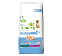 Natural Trainer Maxi Nourriture pour Chien Chiot et Enfant avec Poulet - 12 kg
