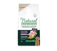 Natural Trainer Selected Quality Nutrition Adult Small Chien, nourriture sèche pour chiens adultes de petite taille, goût SAC désossé 1,5 kg.
