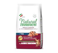 Natural Trainer Sensitive No Grain Monoprotéique Animal - Nourriture pour Chiens Small&Toy avec Truite - 2 kg