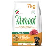 Natural Trainer Sensitive sans Gluten Nourriture pour Chiens Adultes avec Agneau - 7 kg