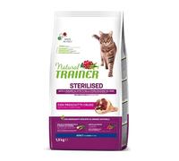 Natural Trainer Trainer Natural avec Jambon stérilisé 1,5 kg - Aliments secs pour Chats, Multicolore, Unique