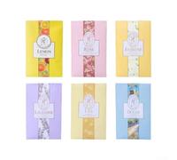 Natural Vegetable Aroma Bags for Cupboard 11x18cm | Natural vegetable mix, long-lasting fresh scent, hangs easily, fits any closet, 6 pieces per pack