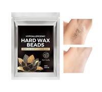 Natural Wax Beads, Gentle Hair Removal, 100g Reusable Wax Kit With Smooth Formula, Body Hair Remover, Remover Beads With Skin-Friendly Design, Home Salon Travel Use For Men And Women