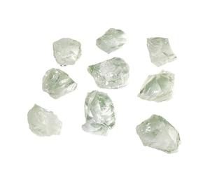 Natural White Crystal Stones (3-5cm, 100g) - Raw Healing Crystals, Clear Quartz for Home Decor, Reiki, Meditation, Energy Work & Crafting