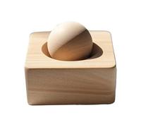 Natural Wooden Diffuser, Round Ball Aromatherapy, 4.5cm Silent Portable Design, Essential Oil Diffuser for Living Room, Study Room, Dormitory, Yoga Studio, Device for Relaxation Use, Yoga Space
