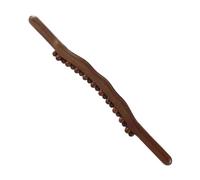 Natural Wooden Massage Bar, Portable Roller Stick with 31 Beads, Durable Back and Body Massager with Compact Build, Relaxation Tool with Stylish Finish, Therapeutic Roller for Arms, Legs, Shoulders
