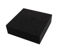 Natural Wool Felting Pad, Black Sponge Felting Mat, Needle Felting Sponge Pad, Rectangle Needle Felting Base, Firm and Natural Felting Mat for Knitting, Felting, and Sewing Projects