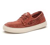 Natural Word Eco 6603 E Old Quercia | Chaussure Homme | Chaussures de Bateau pour Hommes | Coton 100% Biologique et Caoutchouc Naturel | Chaussures à Lacet Loafers Homme Fabriquées en Espagne