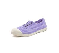 Natural World Baskets Basses pour Femme, Aubergine, 37 EU