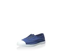 Natural World Baskets Basses pour Femme, Bleu Marine, 33 EU