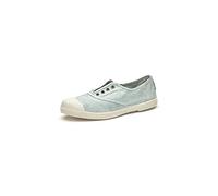 Natural World Eco - 102E - Natural World Women's Trainers - Organic Cotton - 100% EcoFriendly - Aqua Color