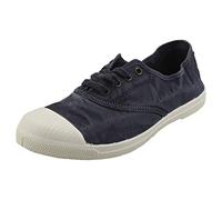 Natural World Eco - 102E Women's Trainers - Organic Cotton - 100% EcoFriendly - Dark Blue Color