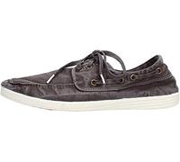 Natural World Eco - 303E Baskets Vegan Chaussures Navigation à Voile Tendance en Tissu en Toile pour Hommes - Mono Hi, Baskets Basses Adulte, EU Baskets - NOUVEAUTÉ - Coloris variés - delavé