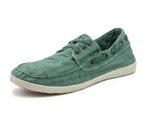 Natural World Eco - 303E Baskets Vegan Chaussures Navigation à Voile Tendance en Tissu en Toile pour Hommes - Mono Hi, Baskets Basses Adulte, EU Baskets - NOUVEAUTÉ - Coloris variés - delavé