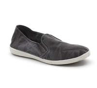 Natural World Eco - 315E Men's Trainers - Organic Cotton Canvas Shoes - 100% EcoFriendly - Black Color