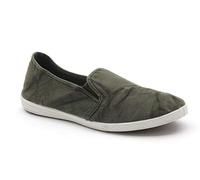 Natural World Eco - 315E Men's Trainers - Organic Cotton Canvas Shoes - 100% EcoFriendly - Green Color