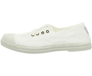 Natural World Petite Fille Blanche brodée, Blanc, 36 EU