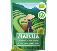 NaturaleBio Matcha Japonais Bio en Poudre Pâtisserie Couleur Vive