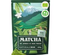 NaturaleBio Matcha Japonais Bio Premium en Poudre L-Théanine