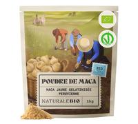 NaturaleBio Poudre de Maca Gélatinisée Bio du Pérou