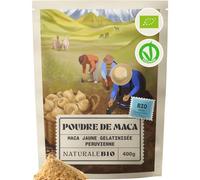 NaturaleBio Poudre de Maca Gélatinisée Bio du Pérou