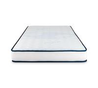 NATURALEX - Matelas 90x200cm Visco-Carbone Promo - Mousse HR + Mémoire de Forme + Blue Latex - Confort Équilibré - Haute Densité - Thermorégulateur - Durable - Réversible - Soutien 7 Zones - Oeko-TEX