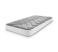 NATURALEX - Matelas Bébé 60x120 cm - Accueil Mousse HR - Respirant - Réversible - Hypoallergénique - Certifié Oeko Tex - Conception Française - modèle Baby Confort Level - Épaisseur 12 cm