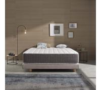 Naturalex - Matelas ExtraFresh 150x200 - Épais 30 cm - Soutien Mousse mémoire de forme Ferme - Accueil Blue Latex - Très Respirant - 7 Zones - Réversible été/hiver - Haute Densité - Fabriqué en Europe