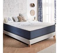 NATURALEX - Matelas PerfectDream 135x190 - Épais 32 cm - Soutien Mousse à mémoire de Forme - Accueil Blue Latex - Confort Ferme - Respirant - 7 Zones - Réversible - Très Durable - Fabriqué en Europe
