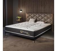 NATURALEX - Matelas Privilege 160x190-25 cm - Mousse Haute Résilience + Mémoire de Forme Premium - Blue Latex - Soutien Mi-Ferme en 7 Zones - Réversible - Respirant - Fabriqué en Europe