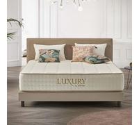 NATURALEX - Matelas Ressorts Ensachés 180x200 cm - Épais 30 cm - Luxury - Hybride - Mousse HR Premium - Blue Latex - Soutien Mi-Ferme - Couchage Indépendant - Respirant - 7 Zones - Fabriqué en Europe