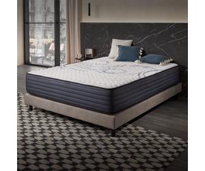 NATURALEX - PerfectSleep - Matelas 120x190 - Mousse Confort - Hauteur 21 cm | Soutien Stable, Accueil Doux et Équilibré, Réversible Été/Hiver - Idéal Premier Achat, Studio, Chambre d'Ami