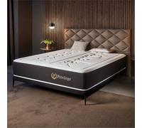 NATURALEX - Matelas Privilege 140x190 cm- 30 cm - Hybride - Ressorts Ensachés + Mousse mémoire de Forme - Soutien Ferme - Haute Densité - Réversible - 7 Zones - Soutien Optimal - Thermorégulateur