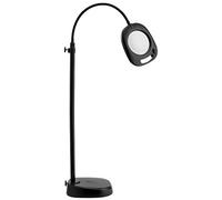 Naturalight LED 5'' Floor Magnifying Light-Black