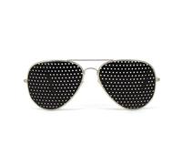 Naturalight - Lunettes à grille/lunettes perforées pour entraînement des yeux - Grille bifocale